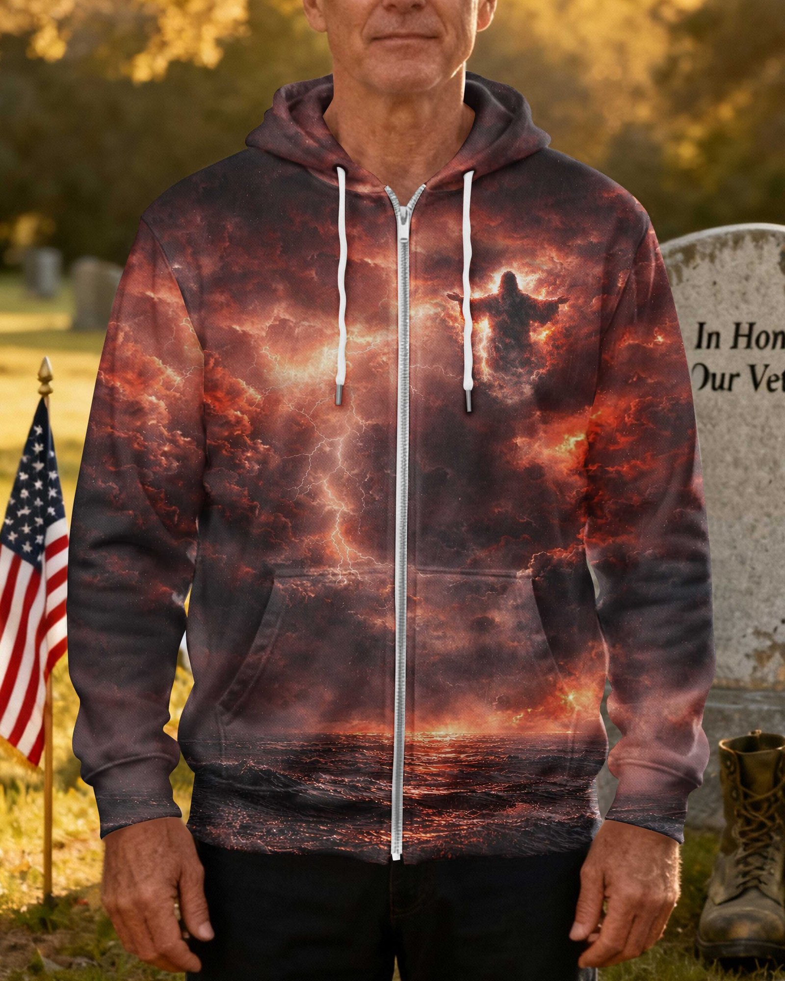 Heaven Will Break The Silence Hoodie - Image 5
